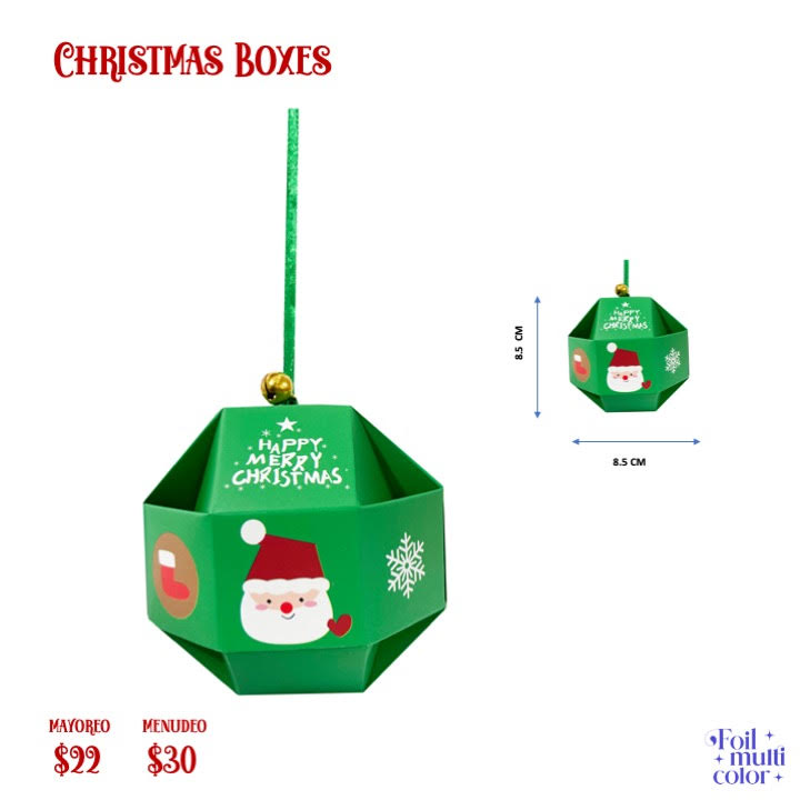 Caja Green Jingle Bell