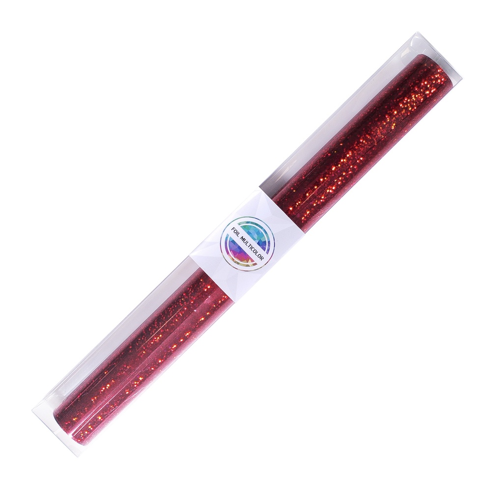 FOIL TONER ROJO GLITTER