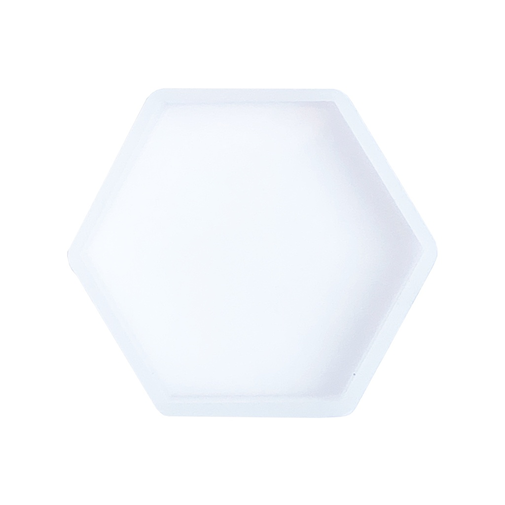 MOLDE DE SILICÓN PORTAVASOS HEXAGONAL