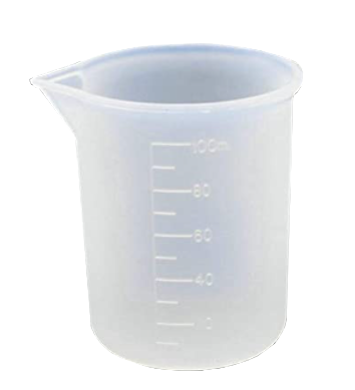 MOLDE DE SILICÓN SET DE VASOS MEDIDORES