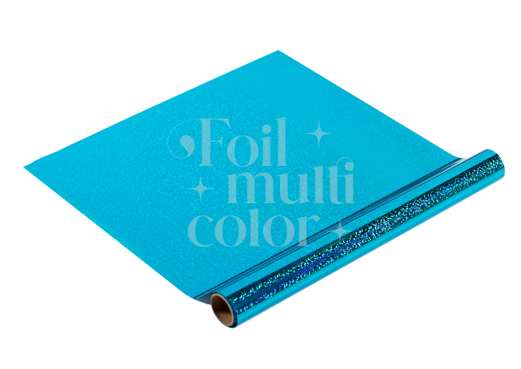 FOIL TONER AQUA ESCARCHADO