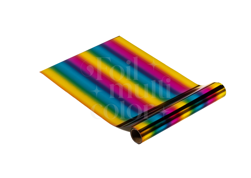 FOIL REACTIVO ARCOIRIS