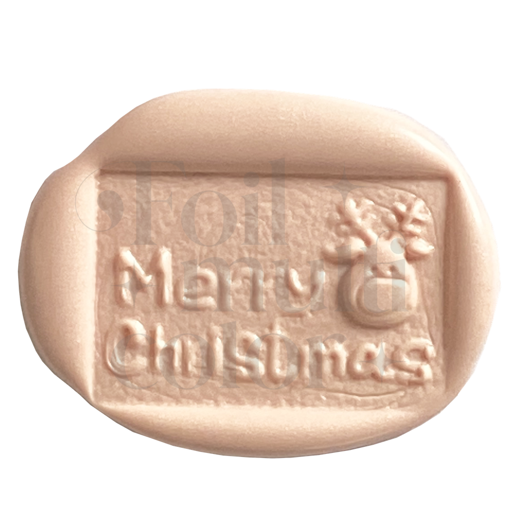 cabezal MERRY CHRISTMAS reno