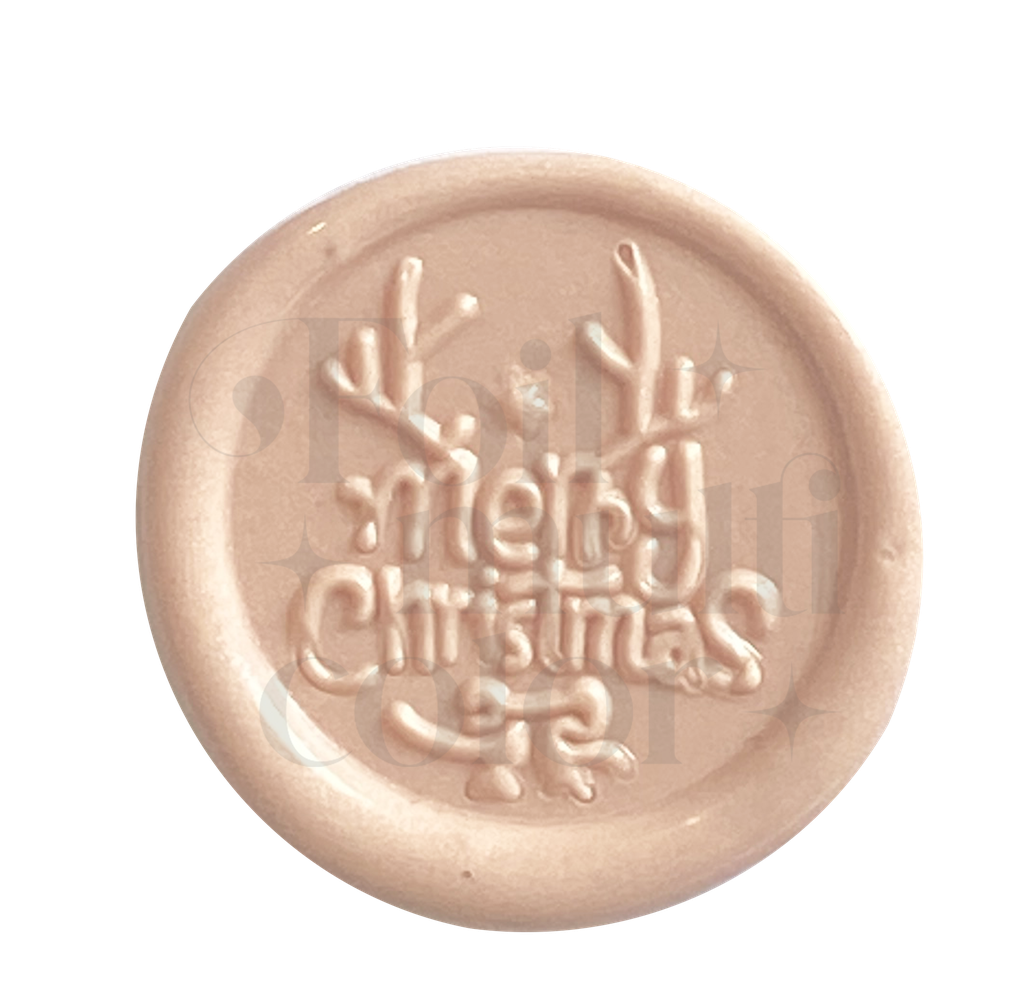 cabezal MERRY CHRISTMAS cuernos reno