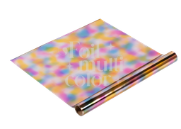 FOIL TONER MANCHAS ARCOIRIS PASTEL