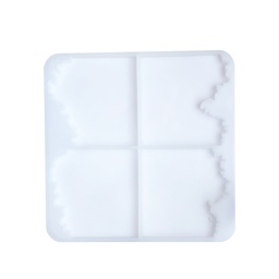 [MOLSILPVGC] MOLDE DE SILICÓN PORTAVASOS JUEGO DE GEODAS CUADRADOS