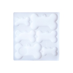 [PLAPER] MOLDE DE SILICÓN PARA PLACAS DE PERRO