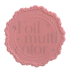 tapete silicón para sello rosa