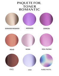 Paquete Foil Tóner Romantic