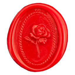 [cabMPU] cabezal ROSA BELLA Y BESTIA 3D CON MARCO PUNTEADO